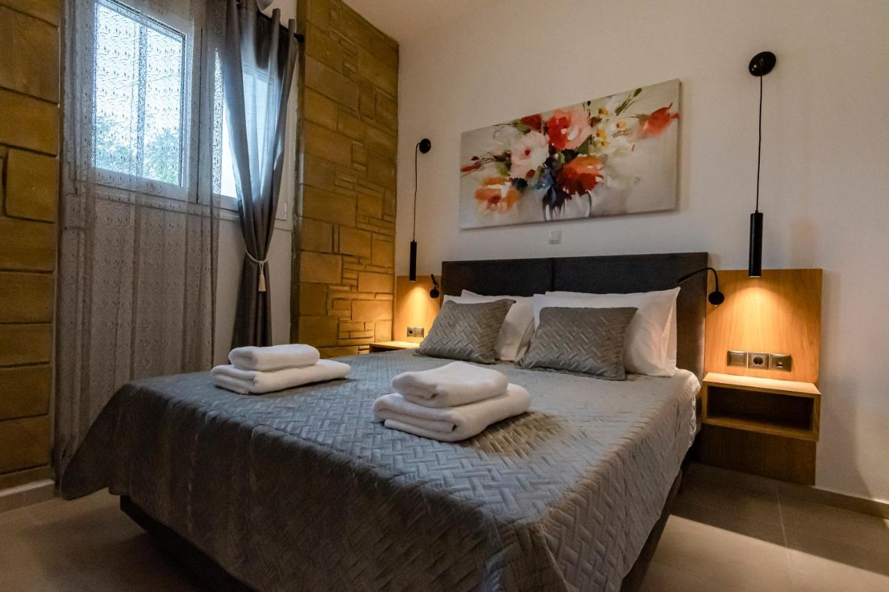Rikanthos Stone Sea View Apartment Ι Falelianá Екстериор снимка