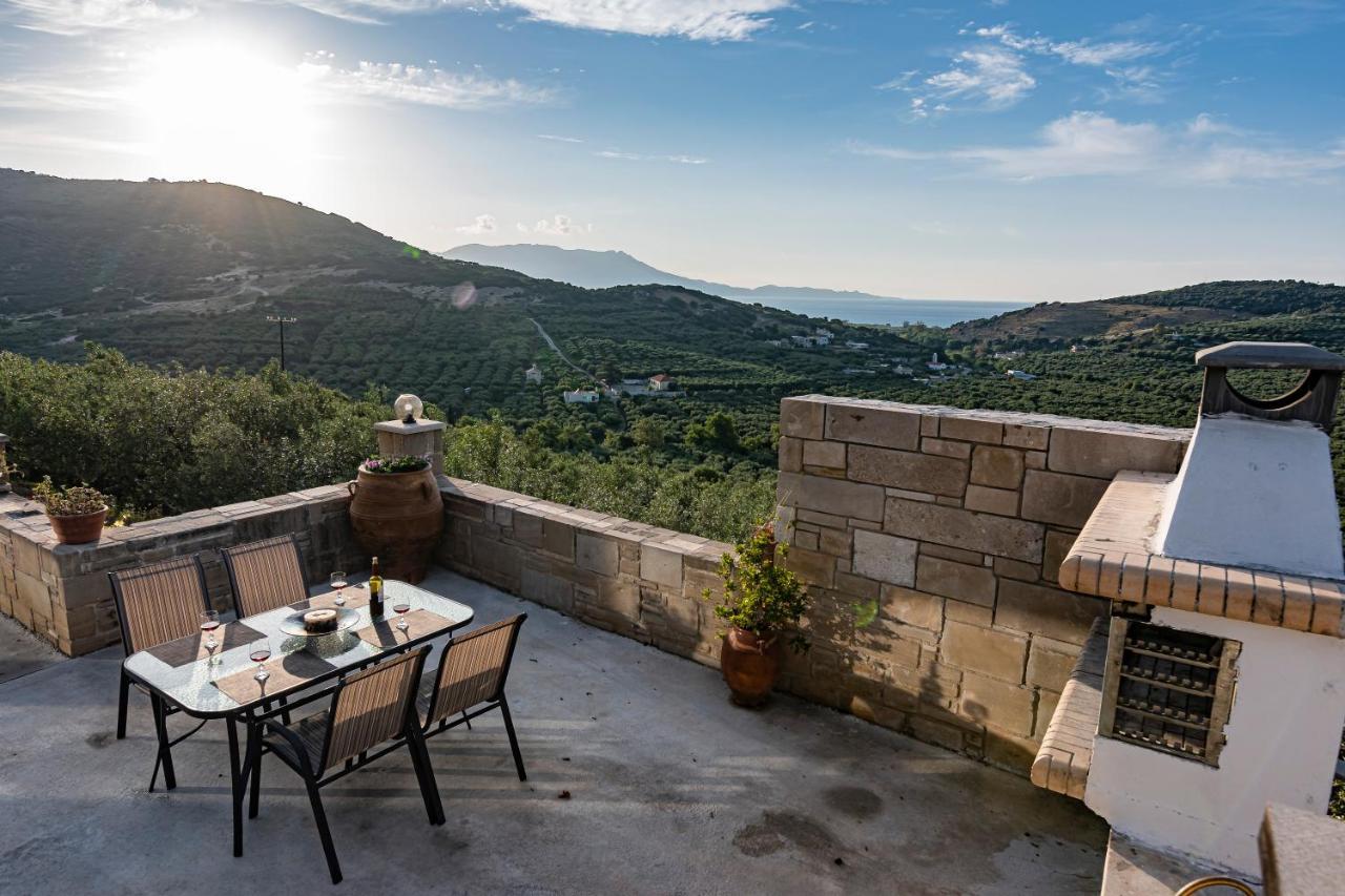 Rikanthos Stone Sea View Apartment Ι Falelianá Екстериор снимка