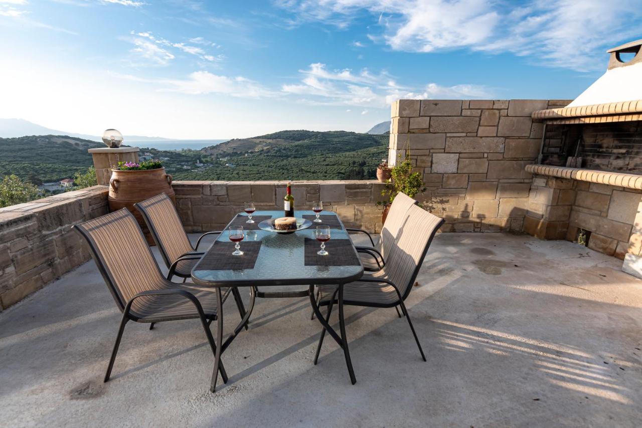 Rikanthos Stone Sea View Apartment Ι Falelianá Екстериор снимка