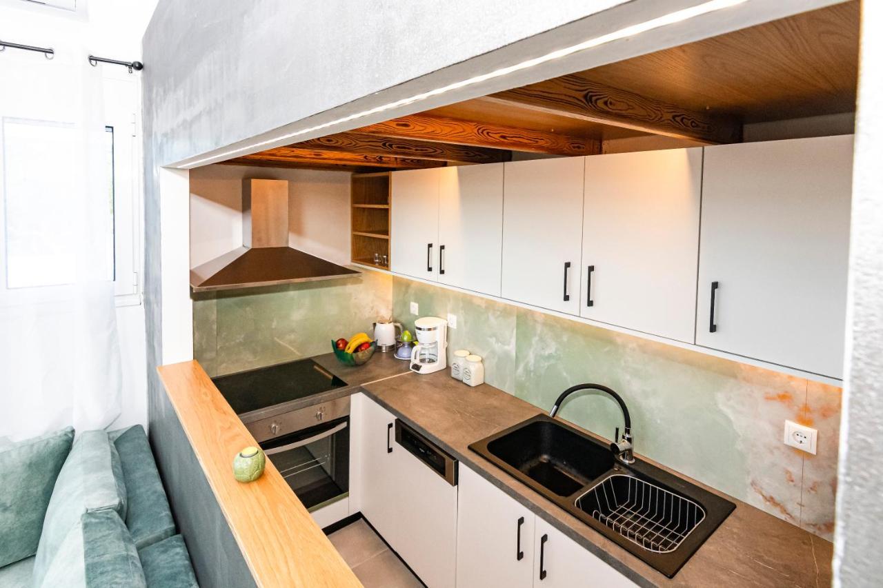 Rikanthos Stone Sea View Apartment Ι Falelianá Екстериор снимка