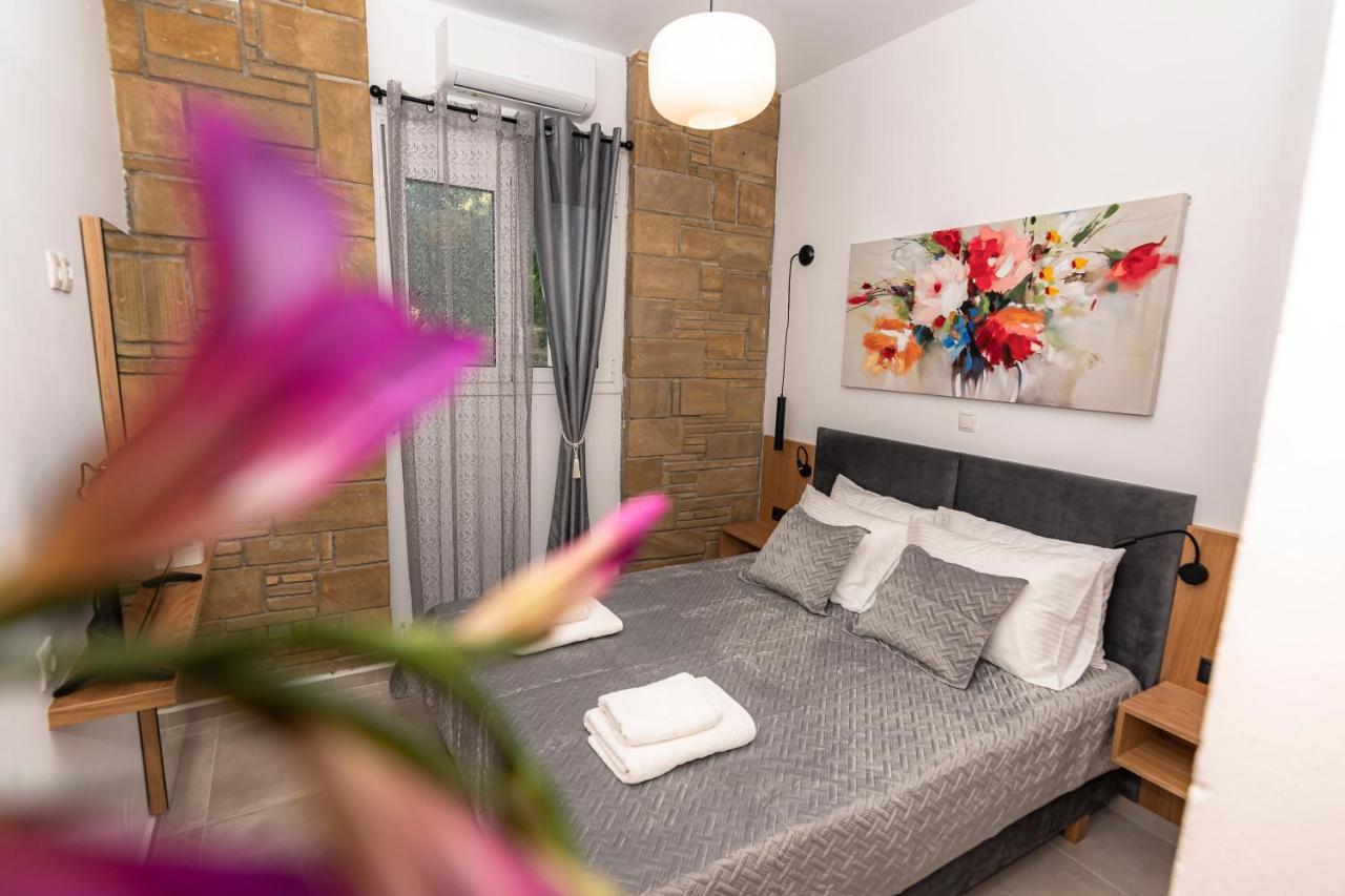 Rikanthos Stone Sea View Apartment Ι Falelianá Екстериор снимка