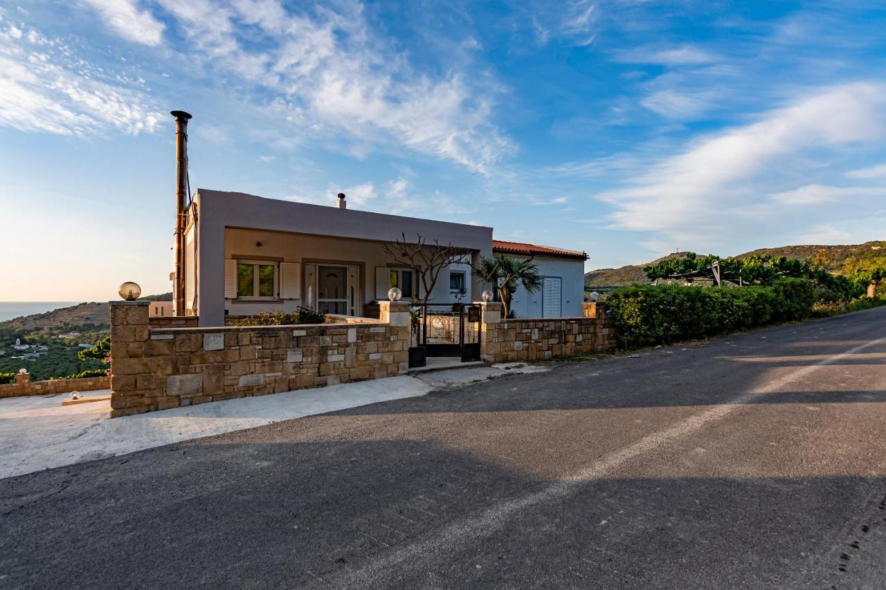 Rikanthos Stone Sea View Apartment Ι Falelianá Екстериор снимка